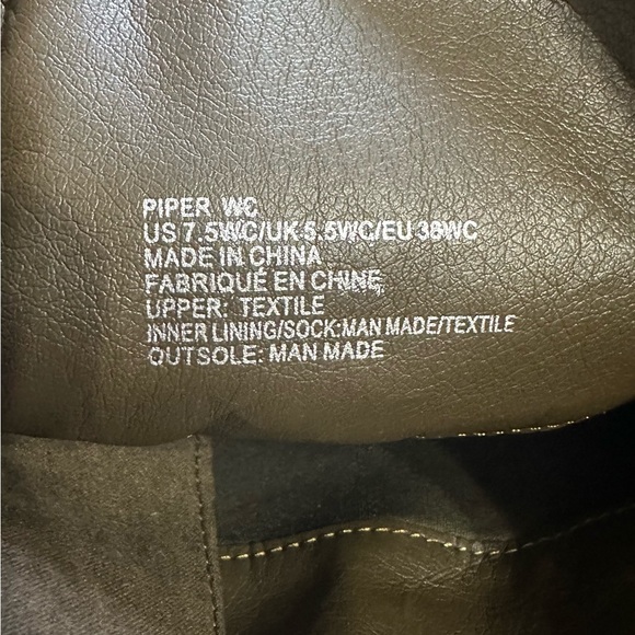 ShoeDazzle Women’s Piper Thigh-High Lace-Up Combat Boots. Size 7.5. NWT! - Picture 10 of 10